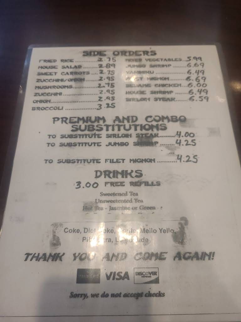Moto Japanese Restaurant Menu 4